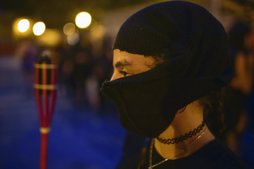 Feministické spolky protestovaly proti násilí při sanfermínských slavnostech.