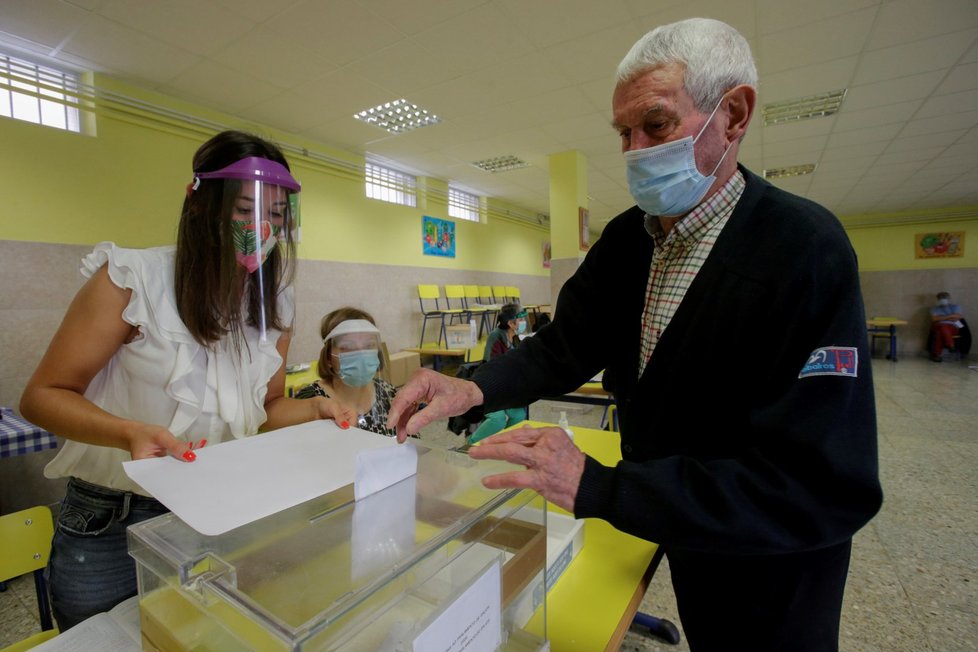 Volby ve španělské Galicii v době koronaviru (12. 7. 2020)