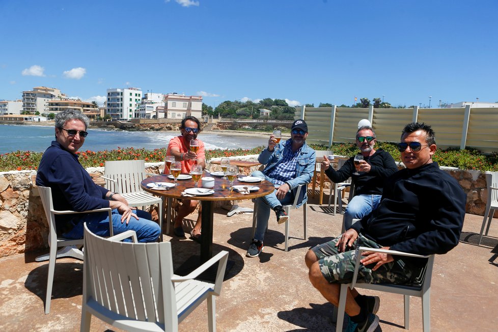 Španělský ostrov Mallorca během pandemie.