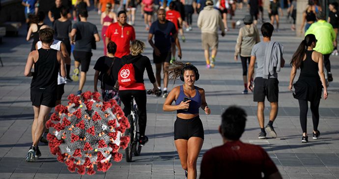 Španělé se vydávají do ulic za sportem, nemohou ale dál než kilometr od domova