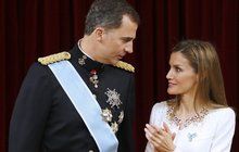 Odstupující španělský král pojistil synovi manželství: Letizia se nesmí rozvést!