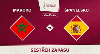 SESTŘIH: Maroko – Španělsko 1:0. Africká senzace! Penalty rozhodl dloubák