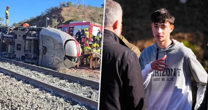 Srážka vlaků na jihu Španělska (19.1.2026)