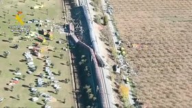 Tragická nehoda vlaku ve Španělsku (28.10.2026)