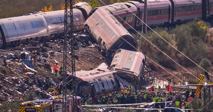 Tragická nehoda vlaku ve Španělsku (28.10.2026)