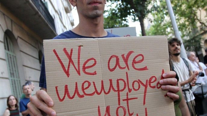 Španělsko, nezaměstnanost