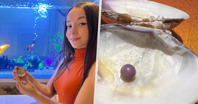 Natalia Freireová našla vzácnou perlu v restauraci.