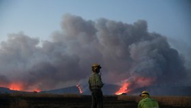 Boj s požáry ve Španělsku (18. 7. 2022)