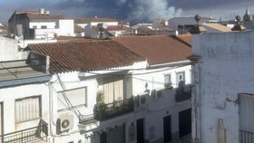 Požár ve španělské Andalusii, 8. srpna 2026