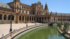 Španělské město Sevilla.