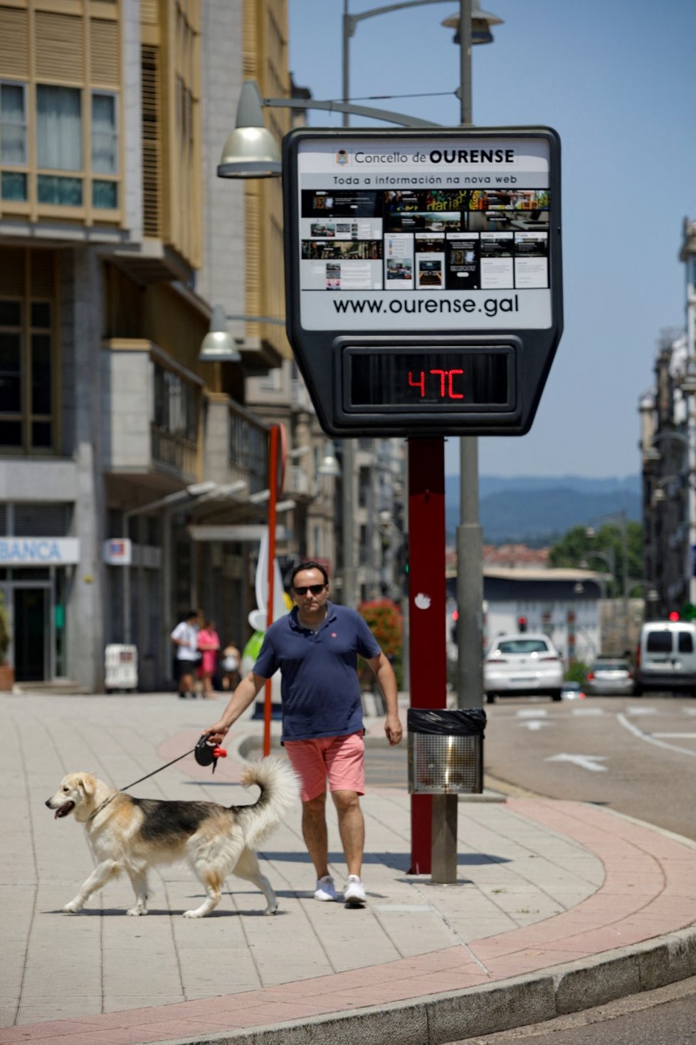 Ourense: 47 °C (12. 7. 2022).