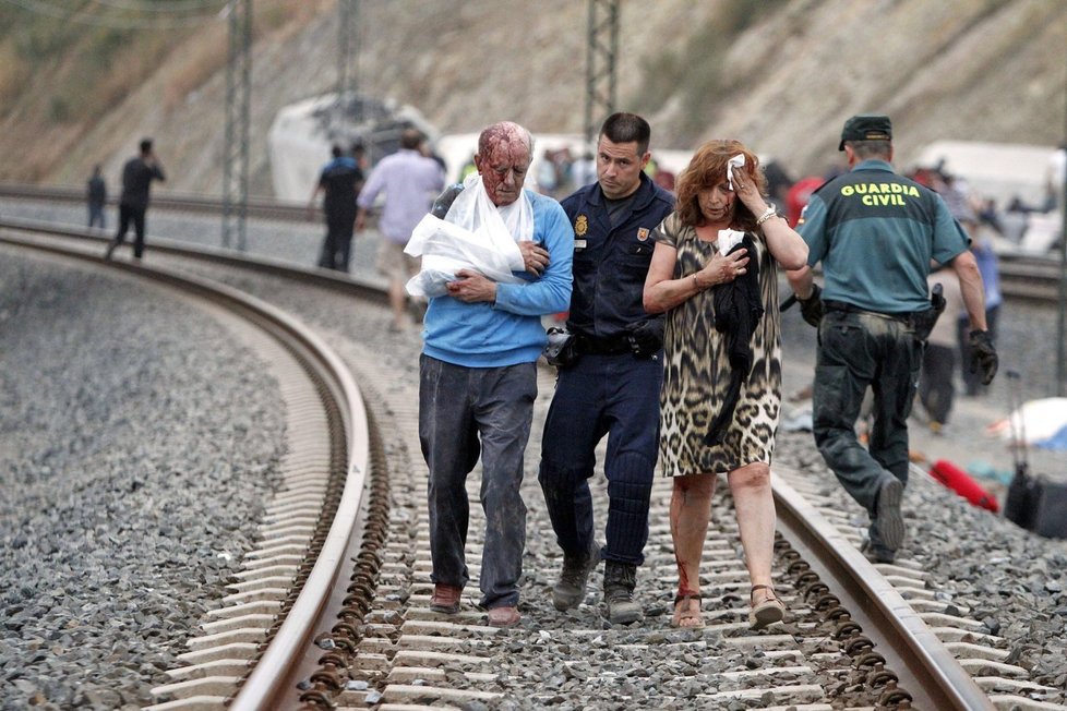 Smutné vzpomínky na španělskou tragédii: V Compostele v červenci 2013 zemřelo osm desítek lidí.