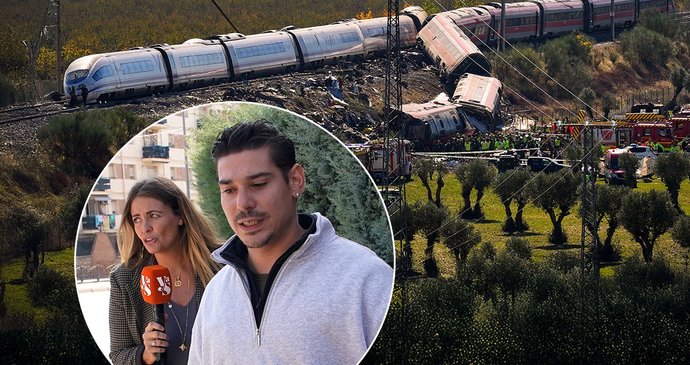 Vlakový horor ve Španělsku: Zoufalí blízcí pátrají po milovaných.