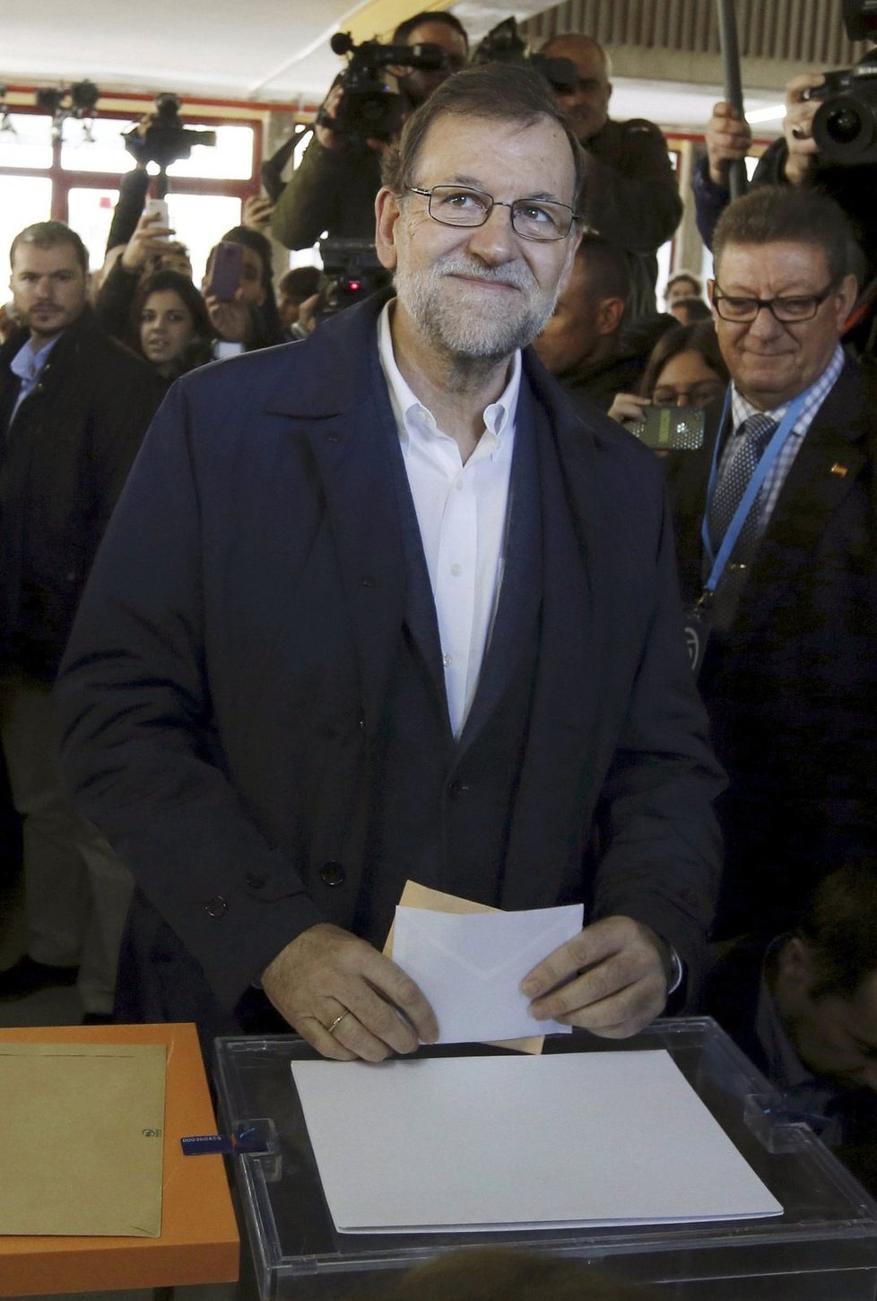 Španělské volby 2015: Šéf lidovců a dosavadní premiér Mariano Rajoy