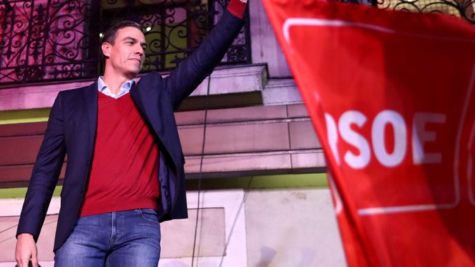 Španělský socialistický premiér Pedro Sánchez