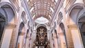 Španělský klášter Samos - interiér baziliky