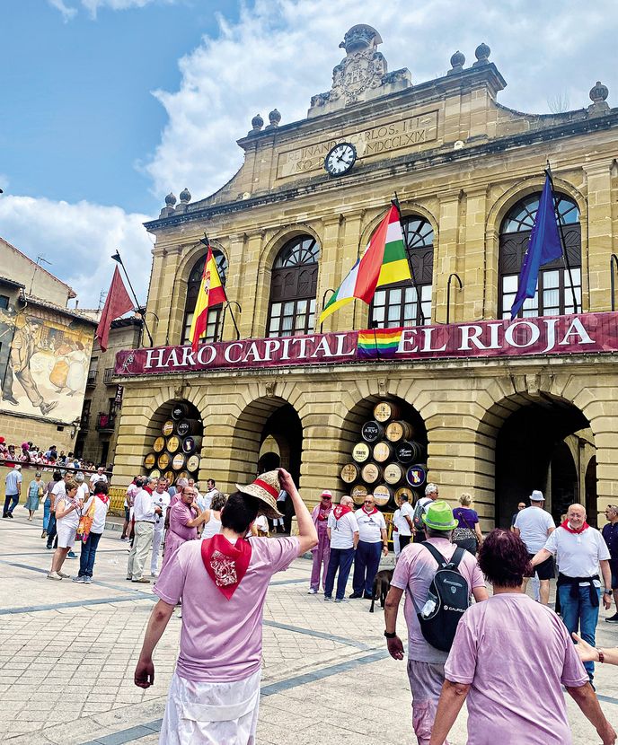 Haro se každý rok promění v hlavní město vína... Haro se každý rok promění v hlavní město vína...