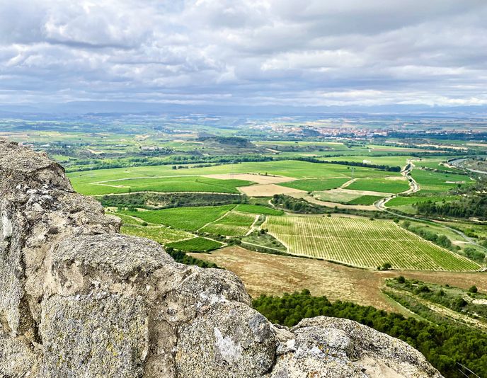 Pohled do famózní krajiny La Rioja se neokouká Pohled do famózní krajiny La Rioja se neokouká
