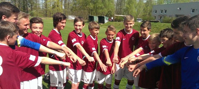 Mladí fotbalisté Sparty se těší na derby proti Slavii