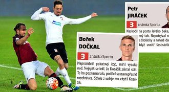 ZNÁMKOVÁNÍ Sparty: Proti Plzni propadli penaltoví Jiráček a Dočkal