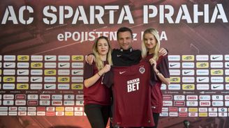 Sparťanští fotbalisté budou mít na dresech logo Sazka Bet