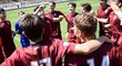 Fotbalisté Sparty U16 slaví titul