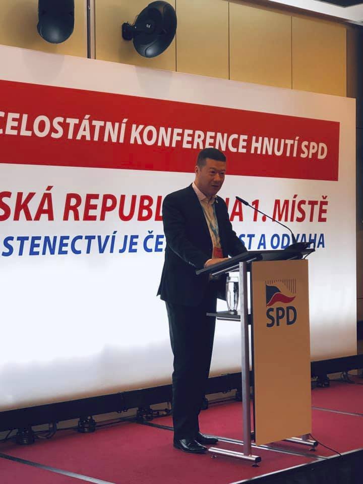 Celostátní konference SPD v Praze (13. 7. 2019)