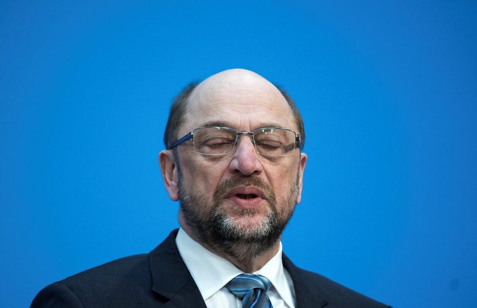 Končící předseda německých sociálních demokratů Martin Schulz