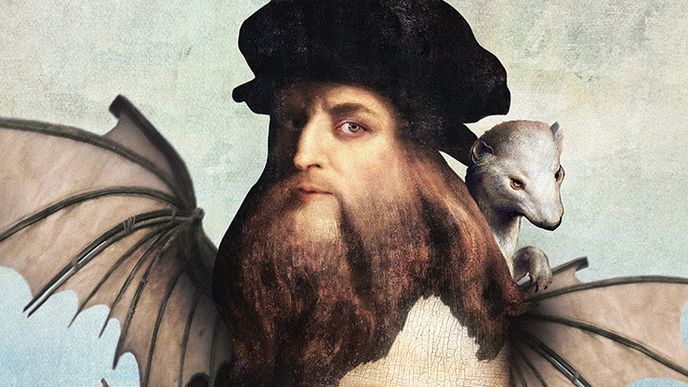 Leonarda da Vinci. Podle mnohých největší genius lidských dějin.