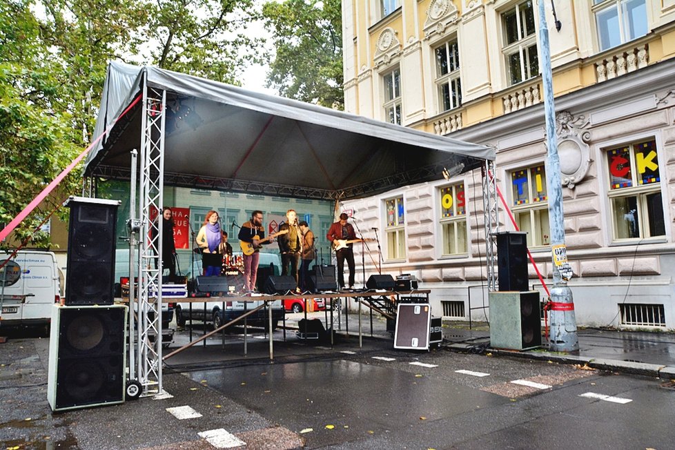 Street Happening of Karlín