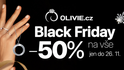 OLIVIE nabízí opravdové slevy na Black Friday