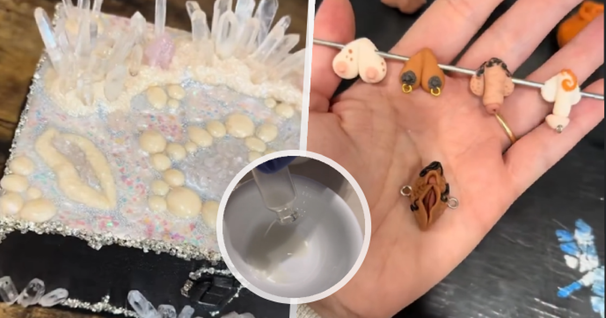 Joyas del semen y del polvo de los muertos: un artista realiza un último acto de amor Joyas del semen y del polvo de los muertos: un artista realiza un último acto de amor