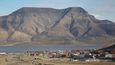 Hlavní město Špicberk Longyearbyen