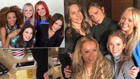 Legendární Spice Girls si uřízly ostudu: Podezřelá bílá šmouha na společné fotce!