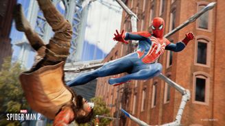 Recenze Spider-Man 2: Pokračování je větší, lepší a technicky skvělé. Příběh slabší, zamrzí i omezení volnosti