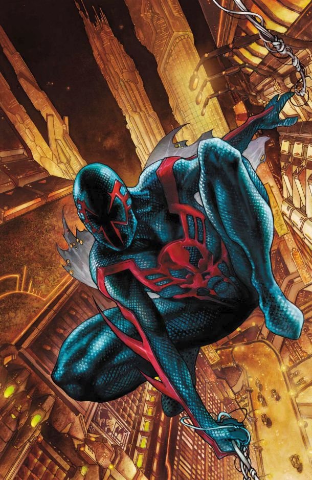 Spider-Man 2099 žije v momentálně 81 let vzdálené budoucnosti