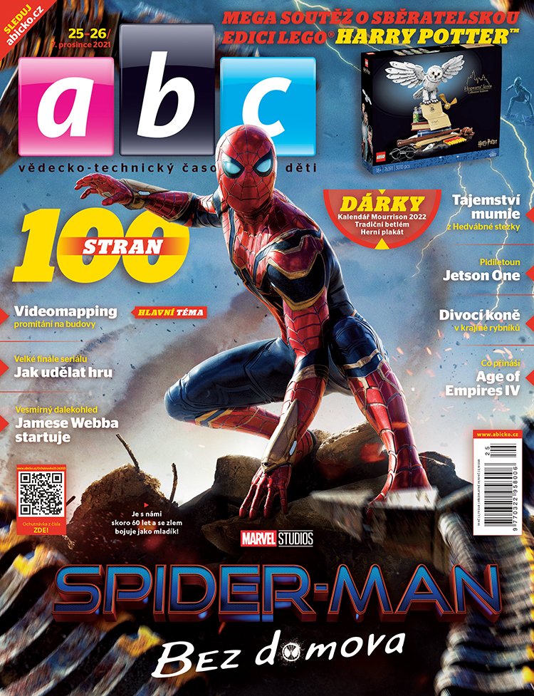 Spider-Man na titulní stránce časopisu ABC č. 25