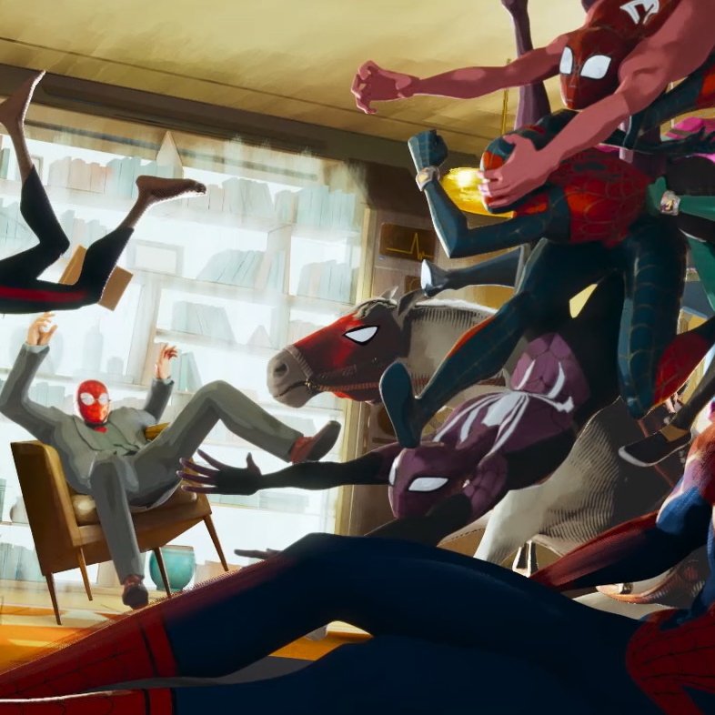 Spider-Man: Napříč paralelními světy se propadá do komiksů