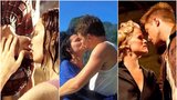 Nulová chemie, příliš slin nebo nemoc: 6 filmových polibků, u kterých se museli herci hodně přemáhat