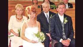 Anně Stárkové svědčil na svatbě Vladimír Špidla