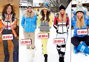 Krásky ve Špindlu nepředvádějí jen lyžarské dovednosti, ale hlavně své outfity!
