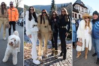 Velkolepé zahájení zimní sezóny ve Špindlu: Známé krásky i movití podnikatelé!