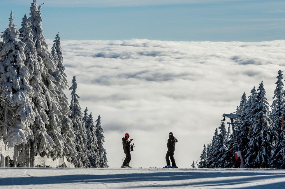 Takto se lyžuje ve SkiResortu ČERNÁ HORA - PEC