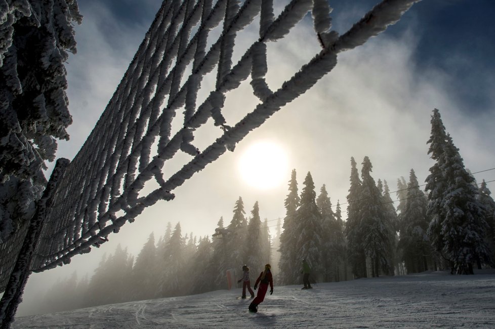 Takto se lyžuje ve SkiResortu ČERNÁ HORA - PEC