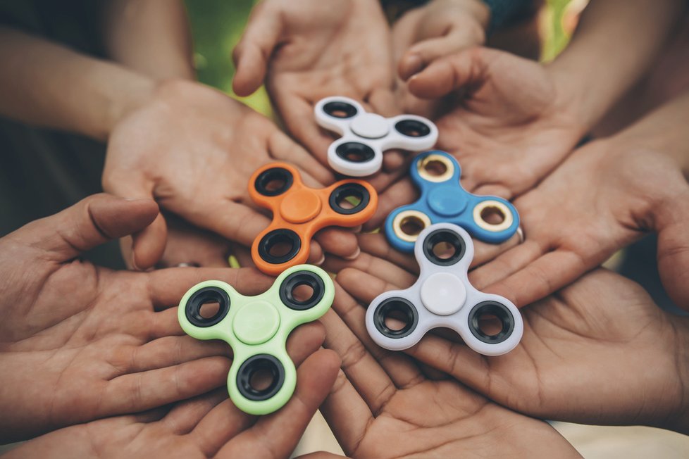 Fidget spinnery byly původně určeny pro palestinské děti.