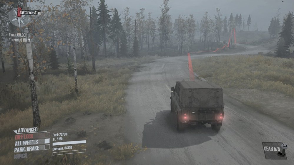 Bahnění ve Spintires: MudRunner