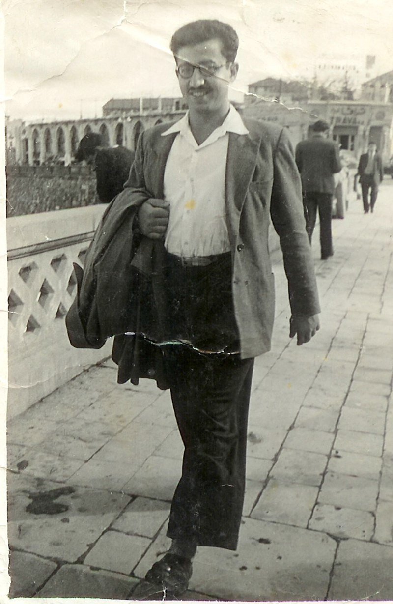 Jicchak Šošan alias Abú Sahík v Bejrútu, 1973.