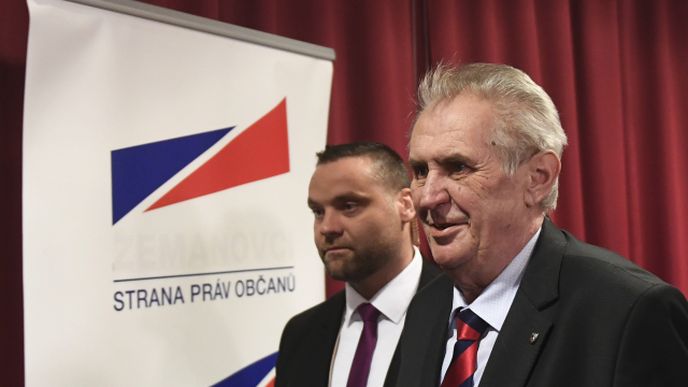 Miloš Zeman na sjzedu SPO
