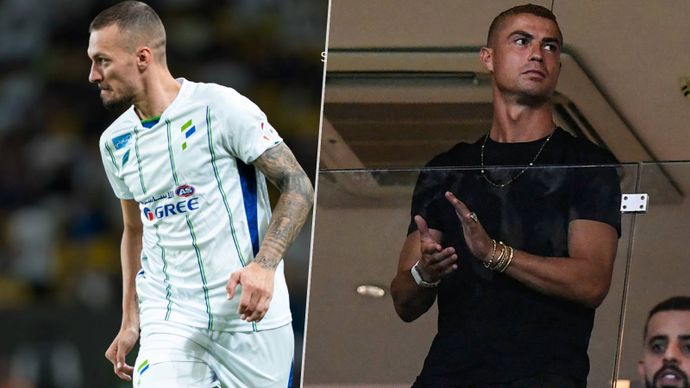 Haraslína sledoval Ronaldo s rodinou