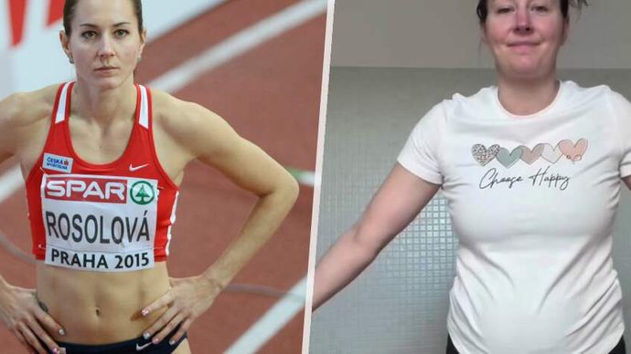 Helceletová ukázala bříško po porodu